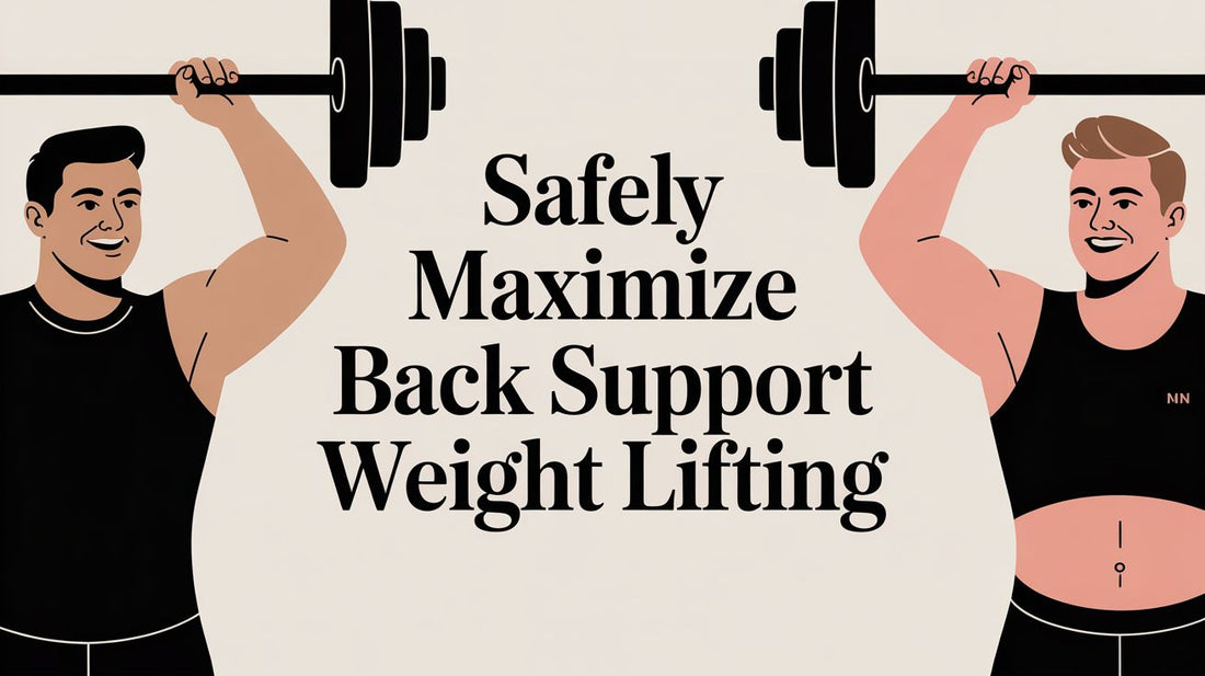 Safely Maximize Back Support Weight Lifting