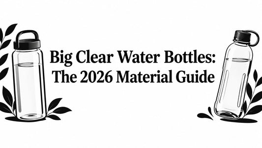 Big Clear Water Bottles: The 2026 Material Guide