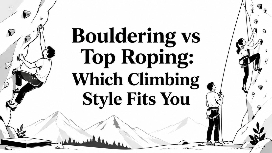 Bouldering vs Top Roping: Which Climbing Style Fits You