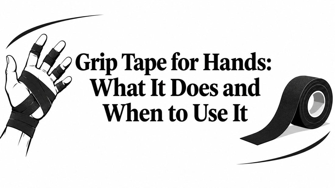 Grip Tape for Hands: What It Does and When to Use It