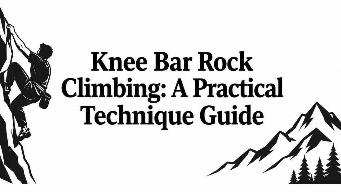 Knee Bar Rock Climbing: A Practical Technique Guide