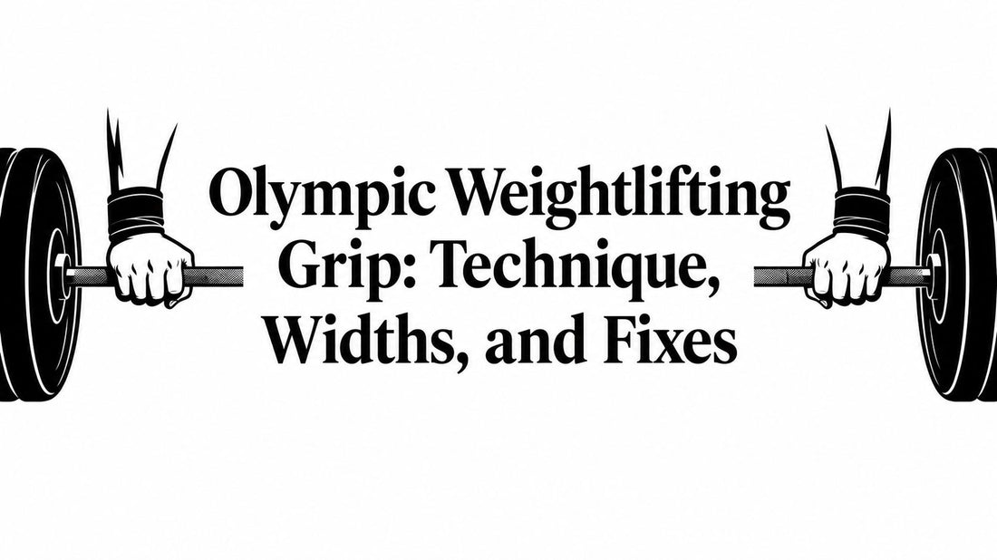 Olympic Weightlifting Grip: Technique, Widths, and Fixes