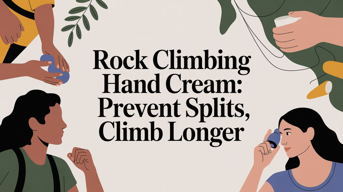 Rock Climbing Hand Cream: Prevent Splits, Climb Longer