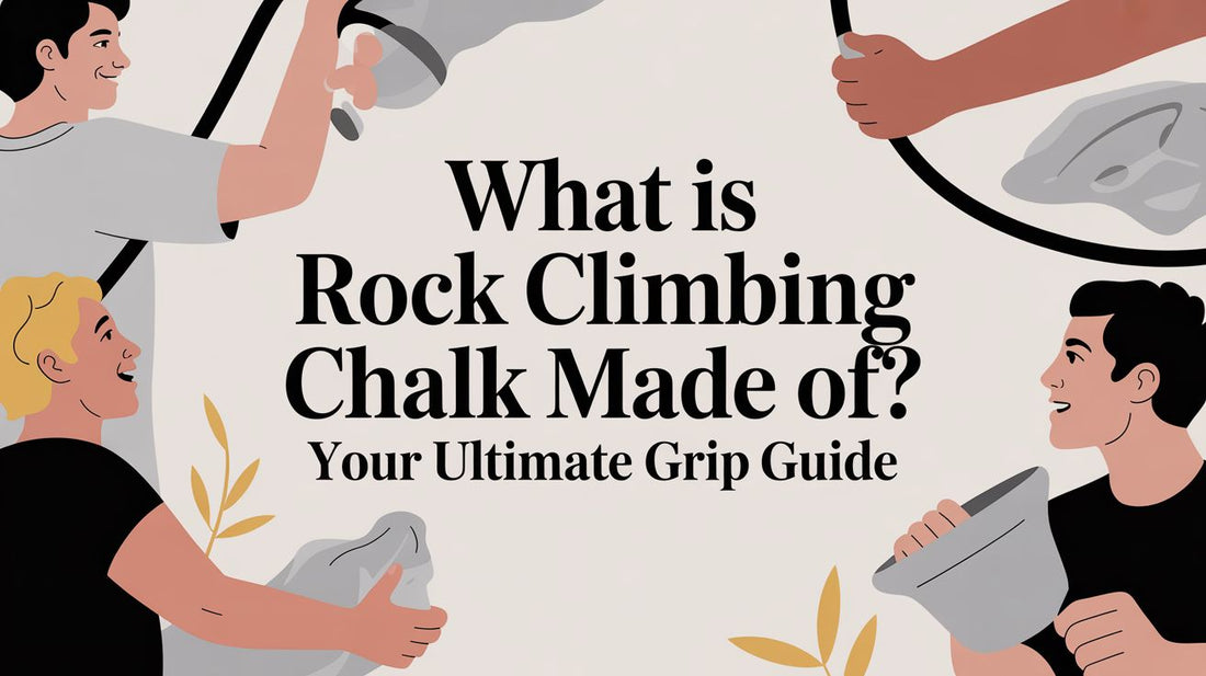 What Is Rock Climbing Chalk Made Of? A Performance Guide