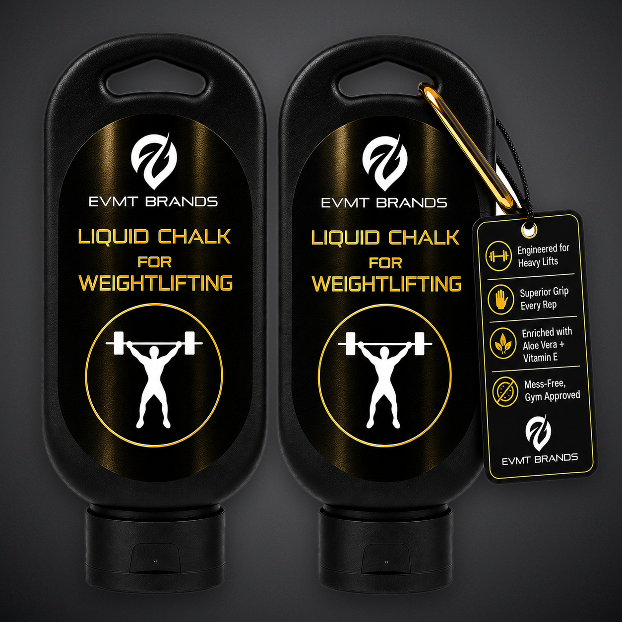 EVMT Weightlifting Liquid Chalk 50ml 2 pack